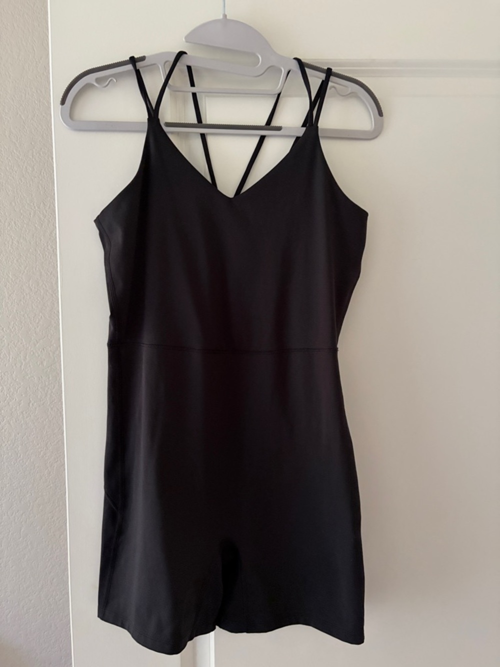 all in motion Black Strappy V-Neck Romper